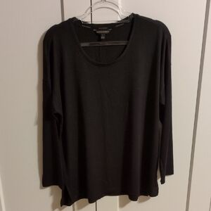 Banana Republic Black Tunic Top